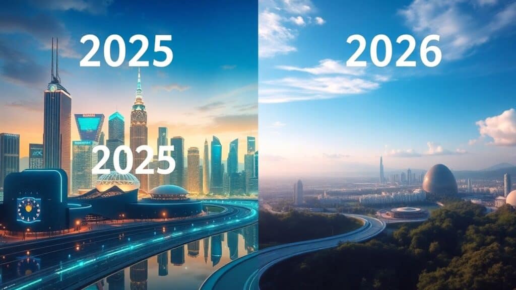 Übergang von 2025 zu 2026